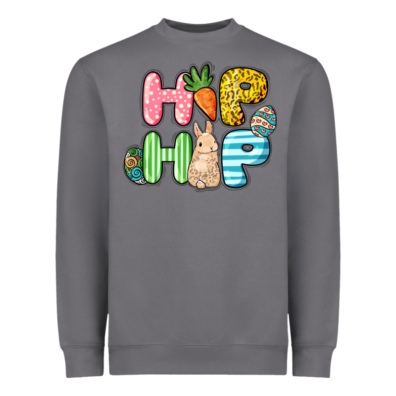 Hip Hop Easter Day Heavyweight Sweatshirt by HowdyJamesFarm | Teevron
