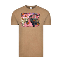 Vintage Coffee valentine's day barn and black angus with charolais Vintage Tee - RanaPortraitStore