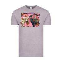 Vintage Zinc valentine's day barn and black angus with charolais Vintage Tee - RanaPortraitStore