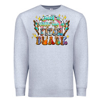 Heather Grey just a little ray of pitch black Premium Sweatshirt - CowhideDigitalArt