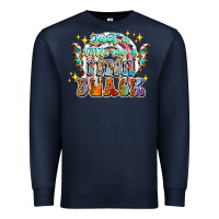 Navy just a little ray of pitch black Premium Sweatshirt - CowhideDigitalArt