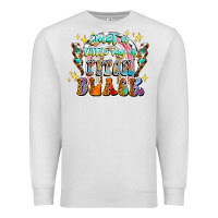 Oatmeal Heather just a little ray of pitch black Premium Sweatshirt - CowhideDigitalArt