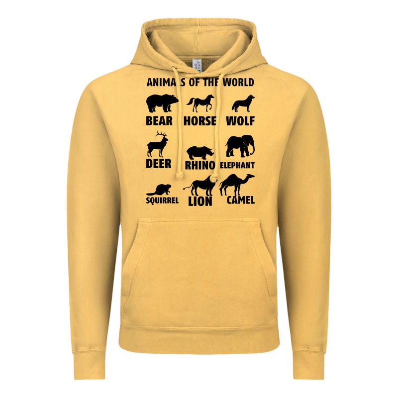 Animal Of The World Vintage Hoodie by Bettercallsaul | Teevron