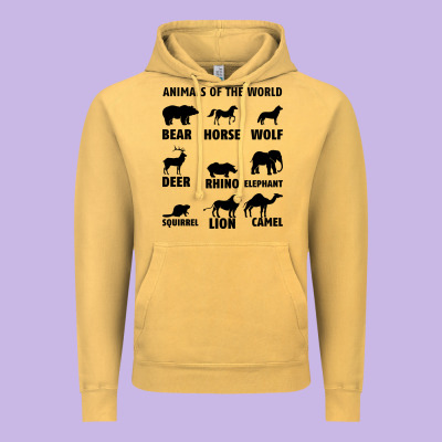 Animal Of The World Vintage Hoodie Designed By Bettercallsaul