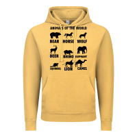 Vintage Mustard Animal Of The World Vintage Hoodie - Bettercallsaul
