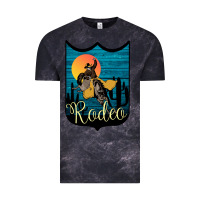 Cloud Black Rodeo Name Tag Vintage Tee - Bettercallsaul