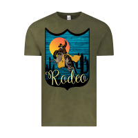 Vintage Olive Rodeo Name Tag Vintage Tee - Bettercallsaul