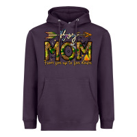 Plum Boy Mom From Son Up To Son Down Heavyweight Hoodie - CowhideDigitalArt