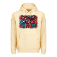 Pina Colada America america america america 4th of july Premium Hoodie - FaDigitalArtStudio