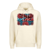 Sandshell America america america america 4th of july Premium Hoodie - FaDigitalArtStudio