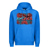 True Royal America america america america 4th of july Premium Hoodie - FaDigitalArtStudio