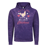 Just A Girl Who Love Chickens Vintage Hoodie | Teevron