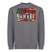 Storm American junkie 4th of july Heavyweight Sweatshirt - CowGirlArtShop