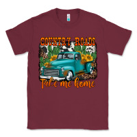 Burgundy country roads take me home old western truck Classic Tee - Jasminsmagicworld