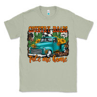 Matcha country roads take me home old western truck Classic Tee - Jasminsmagicworld