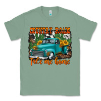 Sage country roads take me home old western truck Classic Tee - Jasminsmagicworld