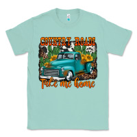 Seafoam country roads take me home old western truck Classic Tee - Jasminsmagicworld