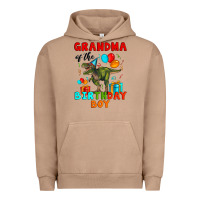 Pigment Burro grandma of the birthday boy t rex Urban Hoodie - Artiststas