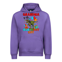 Tulip grandma of the birthday boy t rex Urban Hoodie - Artiststas