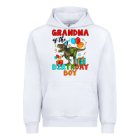 White grandma of the birthday boy t rex Urban Hoodie - Artiststas