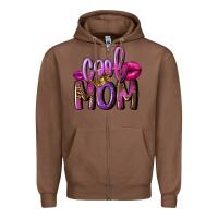 Chestnut Cool mom Mother's Day Zipper Hoodie - FaDigitalArtStudio