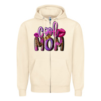 Sandshell Cool mom Mother's Day Zipper Hoodie - FaDigitalArtStudio