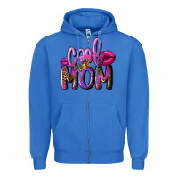 True Royal Cool mom Mother's Day Zipper Hoodie - FaDigitalArtStudio