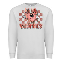Dove Grey Be My Valentines Premium Sweatshirt - CowhideDigitalArt