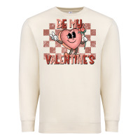 Sandshell Be My Valentines Premium Sweatshirt - CowhideDigitalArt