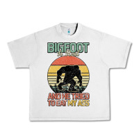 Lunar Rock Bigfoot is real and he tried to eat my ass Urban Heavy Tee - Bettercallsaul