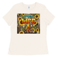 Bone camp life Ladies Tee - NancyCooperArtShop