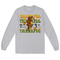 Moon Dust Thankful Thankful Thankful Long Sleeve Tee - NancyCooperArtShop