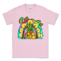 Bubblegum Pink pineapple rainbow Classic Tee - BarkalooDesign