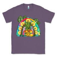 Lavender pineapple rainbow Classic Tee - BarkalooDesign