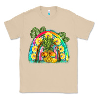 Mushroom pineapple rainbow Classic Tee - BarkalooDesign
