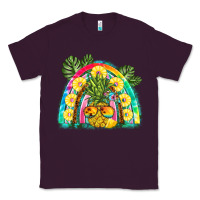 Plum pineapple rainbow Classic Tee - BarkalooDesign