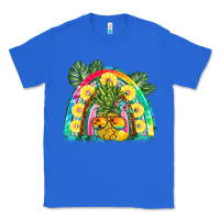 True Royal pineapple rainbow Classic Tee - BarkalooDesign