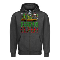 Charcoal Heather you serious clark with vacation car bbs Zipper Hoodie - BundleAndBundleShop