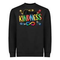 Black Chose Kindness Autism Heavyweight Sweatshirt - CowGirlArtShop
