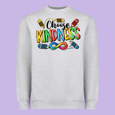 Chose Kindness Autism Heavyweight Sweatshirt Designed By Cowgirlartshop