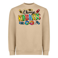 Mushroom Chose Kindness Autism Heavyweight Sweatshirt - CowGirlArtShop