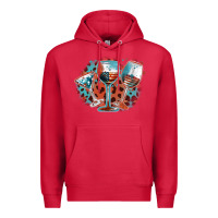 Cardinal American wines Premium Hoodie - FaDigitalArtStudio
