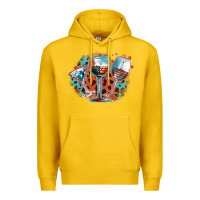 Lemon American wines Premium Hoodie - FaDigitalArtStudio