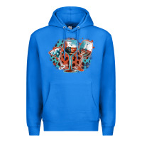 True Royal American wines Premium Hoodie - FaDigitalArtStudio
