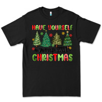 Black have yourself a merry little christmas Premium Tee - MaliasSmallBusiness