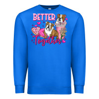 True Royal Be Mine Valentine Dog Premium Sweatshirt - CowhideDigitalArt