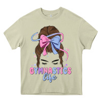 Mossy gymnastics life Heavy Core Tee - MaliasSmallBusiness