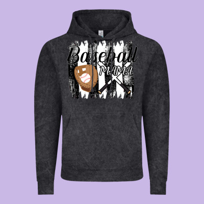 Baseball Mama Vintage Hoodie Designed By Bettercallsaul