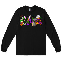 Black Halloween CNA Certified Nursing Assistant Long Sleeve Tee - NancyCooperArtShop