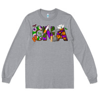 Heather Grey Halloween CNA Certified Nursing Assistant Long Sleeve Tee - NancyCooperArtShop